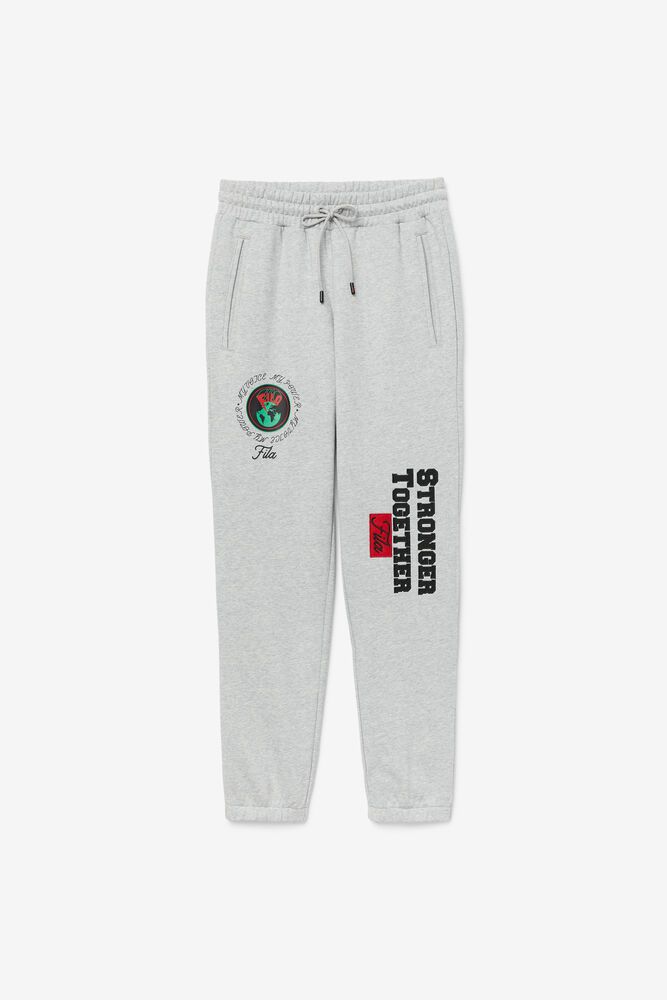 Fila Nohavice Panske Rhys Jogger Siva - OEYQL2415